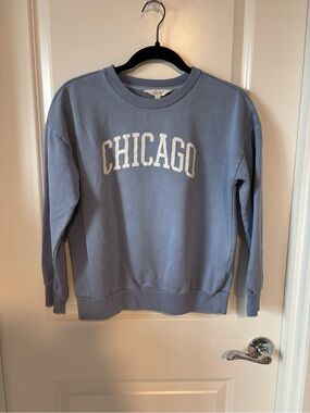 Bixby Chicago Crewneck Sweatshirt - Light Blue